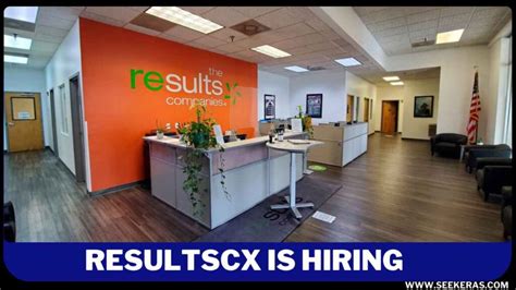 resultscx careers remote.
